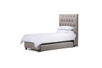 Skyler Dual Function Bed -  Alaska Grey - Single  -