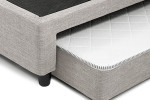 Jupiter Dual Function Kids Bed Base - Alaska Grey -