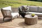 Cardelini Patio Lounge Set - Stone -