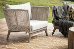 Cardelini Patio Lounge Set - Stone -