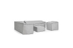 Adovardo Patio Set Protective Cover - Grey -