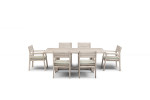 Christofina Patio Dining Set - 6 - 8 Seater  - Protective Cover - Grey -