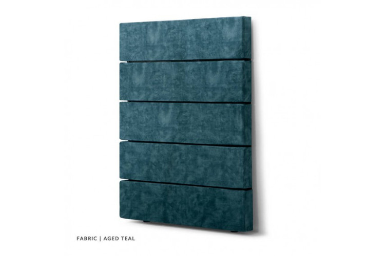 Drew Panel Headboard - Single - Aged Teal - 