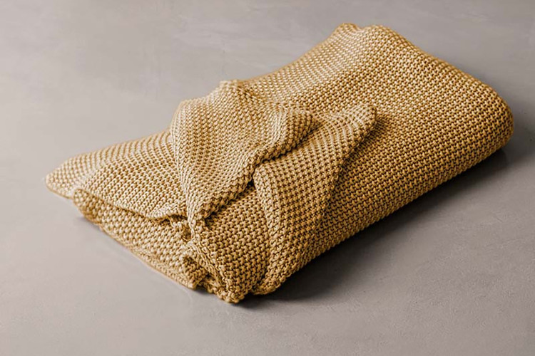 Jamali Throw - Mustard -