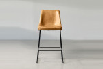 Jordan Leather Counter Bar Chair -