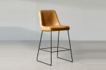 Jordan Leather Counter Bar Chair -