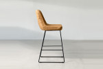 Jordan Leather Counter Bar Chair -