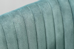 Lennon Velvet Dining Room Chair - Teal -