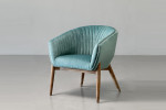 Lennon Velvet Dining Room Chair - Teal -