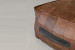 Maikra Square Leather Ottoman