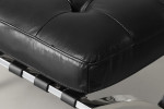 Replica Barcelona Leather Chair - Black -