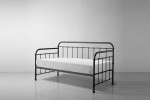 Eralena Metal Daybed - Matte Black -