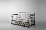 Eralena Metal Daybed - Matte Black -