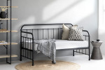 Eralena Metal Daybed - Matte Black -