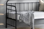 Eralena Metal Daybed - Matte Black -