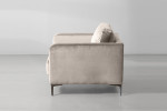 Hayden Velvet Lounge Suite - Champagne -