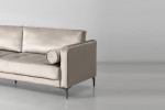 Hayden Velvet Lounge Suite - Champagne -