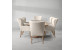 Bordeaux Emma 6 Seater Dining Set - 2.4m - Fusion Stone - 