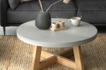 Lesto Coffee Table - Natural Grey -