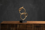 Metal Sculpture - Falling Rings -