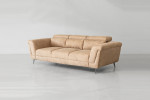 Laurence 3 Seater Couch - Tan -