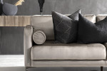 Hayden Velvet Lounge Suite - Champagne - 