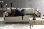 Hayden Velvet Lounge Suite - Champagne - 