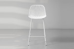 Yara Counter Bar Chair - White -