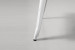 Odell Metal Dining Table - Matte White -