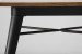 Odell Metal Dining Table - Matte Black -