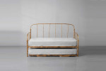 Metal Daybed - Brushed Gold - Helena -