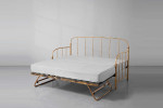 Metal Daybed - Brushed Gold - Helena -