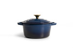 Nouvelle Cast Iron Casserole - 20cm - Midnight -