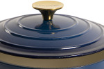 Nouvelle Cast Iron Casserole - 20cm - Midnight -