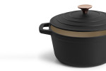 Nouvelle Cast Iron Casserole - 24cm - Matte Black -