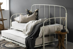 Metal Daybed - White - Helena -