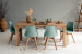 Vancouver Atom 6 Seater Dining Set (1.8m) - Light Green -