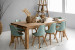 Vancouver Atom 8 Seater Dining Set (2.4m) - Light Green -