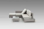 Milan Daybed Corner Patio Set Titanium | Patio Sets -