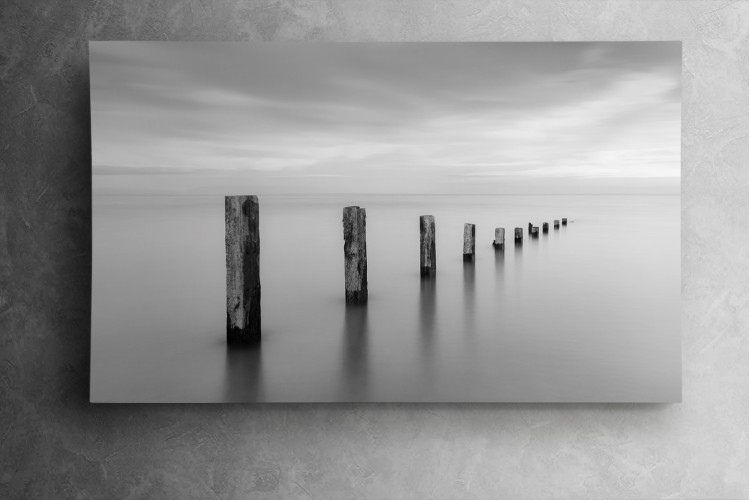 Abandoned Pillars Canvas Art - 2