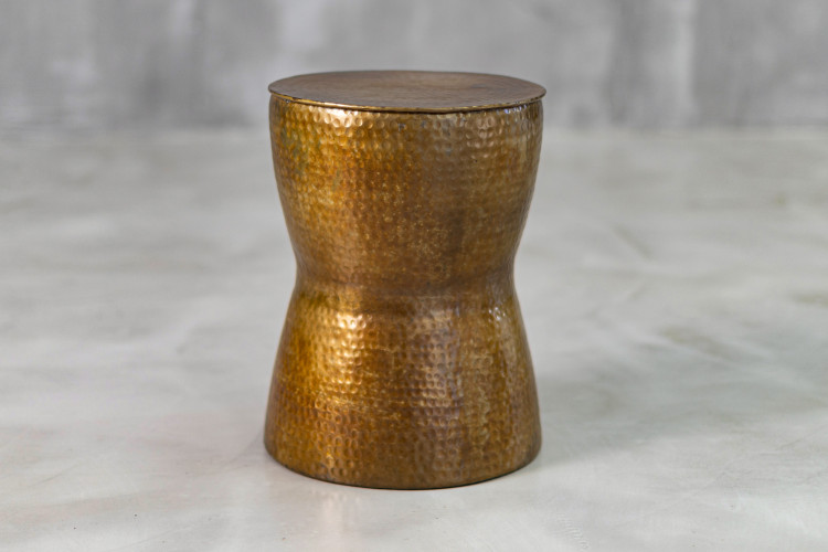 Bihar Side Table - Bronze Side Tables - 1