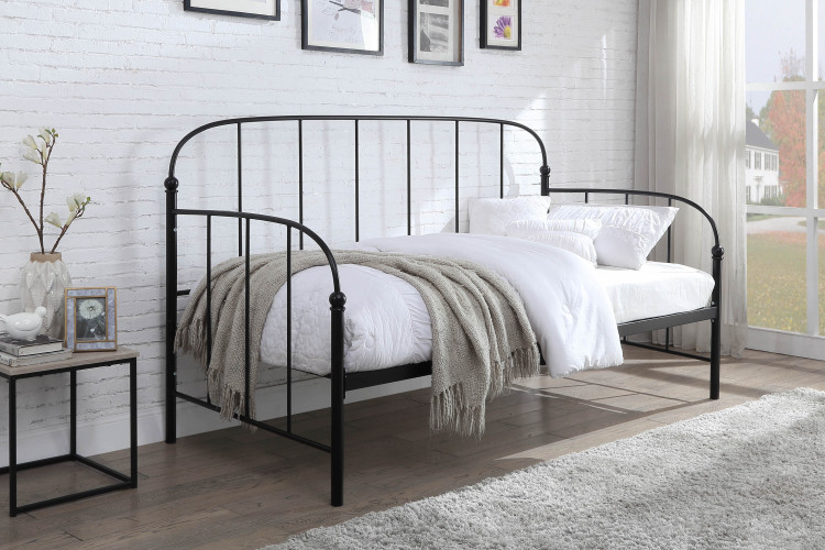 Helena Metal Daybed - Black -