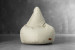 Linc Pear Shaped Bean Bag - Stone Bean Bag Chairs - 4