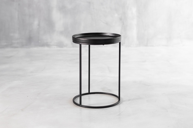 Gochar Side Table - Black Side Tables - 1