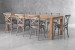 Vancouver La Rochelle 8 Seater Dining Set - 2.4m - Rustic Grey 8 Seater Dining Sets - 1