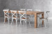 Vancouver La Rochelle 8 Seater Dining Set - 2.4m - Rustic White 8 Seater Dining Sets - 2