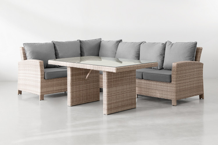 Gianmarco Patio Set - Stone Patio Dining Sets - 1