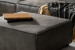 Jagger Leather Ottoman - Graphite Ottomans - 2