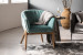 Lennon Velvet Dining Chair - Teal Dining Chairs - 1