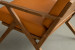 Salvino Leather Armchair - Tan Armchairs - 4